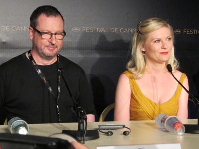 lars von trier kirsten dunst. Lars von Trier and Kirsten