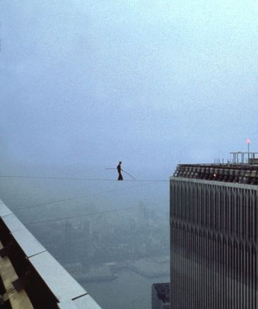 Man on Wire. Dir. James Marsh. Perf. Philippe Petit. Magnolia